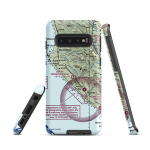 Lofty Redwoods Airport (53CL) VFR Sectional Samsung Phone Case