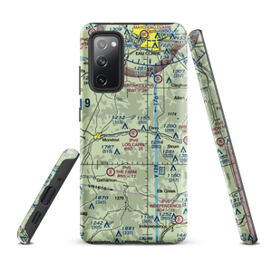 Log Cabin Airport (WS69) VFR Sectional Samsung Phone Case