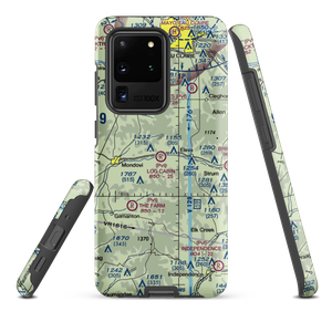 Log Cabin Airport (WS69) VFR Sectional Samsung Phone Case