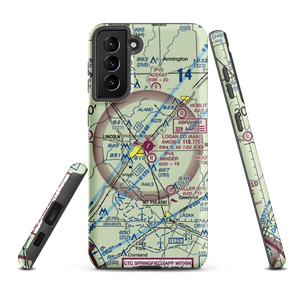 Logan County Airport (AAA) VFR Sectional Samsung Phone Case