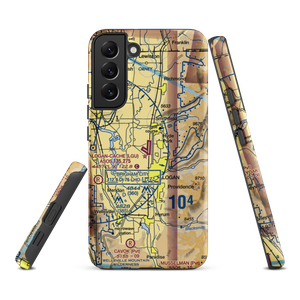 Logan-Cache Airport (LGU) VFR Sectional Samsung Phone Case