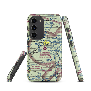 Logansport Cass County Airport (GGP) VFR Sectional Samsung Phone Case