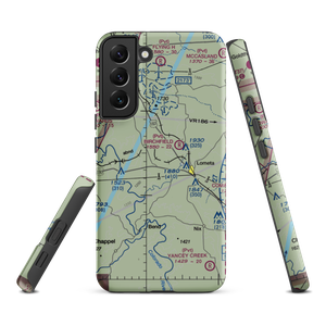 Lometa Air Strip (7TE3) VFR Sectional Samsung Phone Case