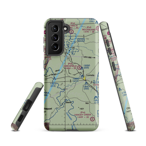 Lometa Air Strip (7TE3) VFR Sectional Samsung Phone Case