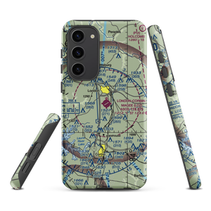 London-Corbin Airport/Magee Field (LOZ) VFR Sectional Samsung Phone Case