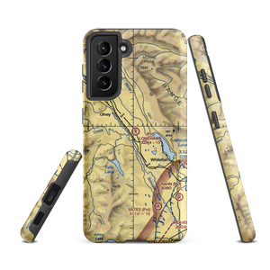 Lone Hawk Airport (0MT9) VFR Sectional Samsung Phone Case