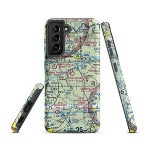 Lone Hickory Airport (80C) VFR Sectional Samsung Phone Case