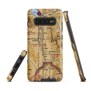 Lone Pine Flying Ranch Airport (WY64) VFR Sectional Samsung Phone Case
