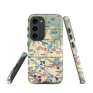 Lone Star Flying Service Airport (XA41) VFR Sectional Samsung Phone Case