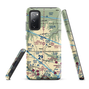 Lone Star Flying Service Airport (XA41) VFR Sectional Samsung Phone Case