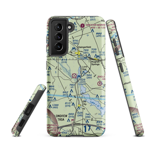 Lone Star Steel Company Airport (4TE0) VFR Sectional Samsung Phone Case