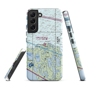 Lonely Air Station (AK71) VFR Sectional Samsung Phone Case