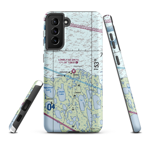 Lonely Air Station (LNI) VFR Sectional Samsung Phone Case