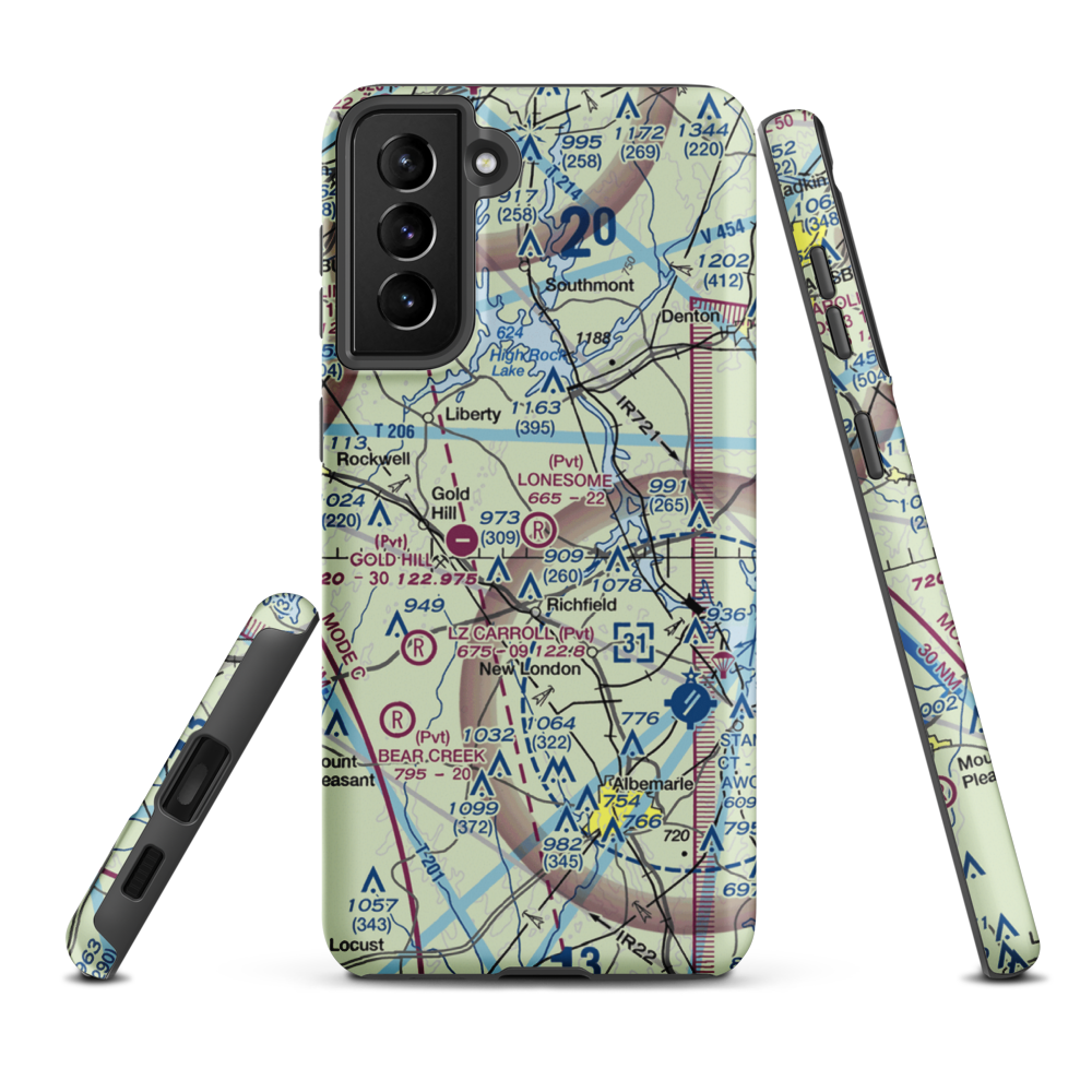 Lonesome Field (1NC8) VFR Sectional Samsung Phone Case Samsung Galaxy S21 Plus model shown