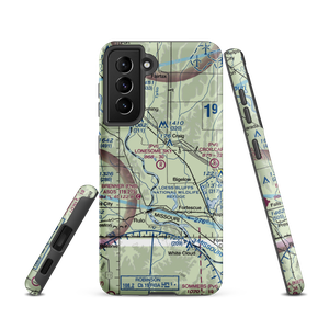 Lonesome Sky Airport (MO24) VFR Sectional Samsung Phone Case