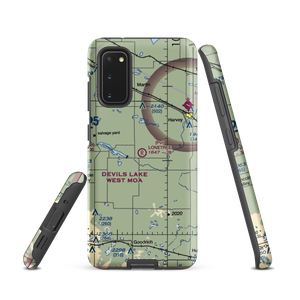 Lonetree Airstrip (ND72) VFR Sectional Samsung Phone Case