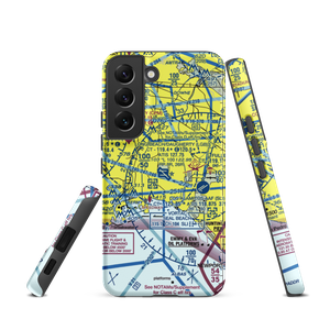 Long Beach /Daugherty Field/ Airport (LGB) VFR Sectional Samsung Phone Case