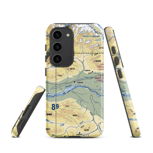 Long Lake Airport (4AK3) VFR Sectional Samsung Phone Case