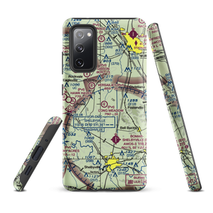 Long Meadow Airstrip (TN65) VFR Sectional Samsung Phone Case