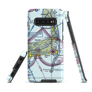 Long Pond Seaplane Base (MA25) VFR Sectional Samsung Phone Case