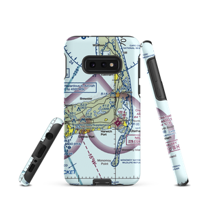 Long Pond Seaplane Base (MA25) VFR Sectional Samsung Phone Case