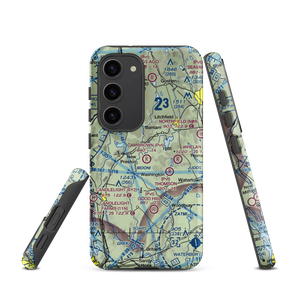 Long View Landing Airport (CT66) VFR Sectional Samsung Phone Case