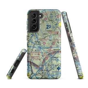 Long View Landing Airport (CT66) VFR Sectional Samsung Phone Case