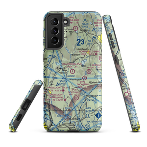 Long View Landing Airport (CT66) VFR Sectional Samsung Phone Case