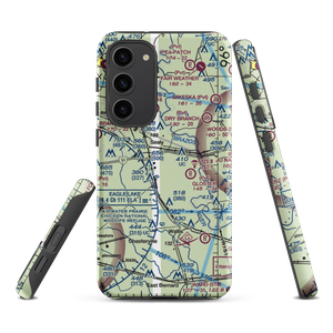 Longbird Airport (93TS) VFR Sectional Samsung Phone Case