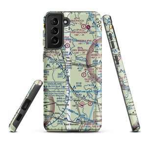 Longbird Airport (93TS) VFR Sectional Samsung Phone Case