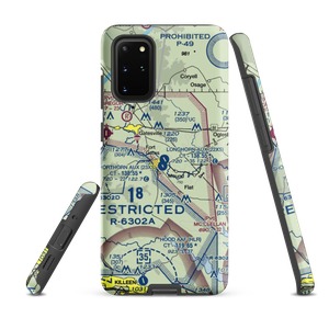 Longhorn Aux Landing Strip (22XS) VFR Sectional Samsung Phone Case