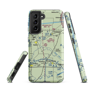 Longwood Mfg Corp Airport (1MO4) VFR Sectional Samsung Phone Case