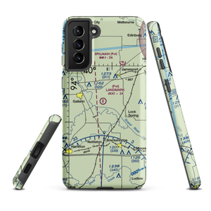 Longwood Mfg Corp Airport (1MO4) VFR Sectional Samsung Phone Case