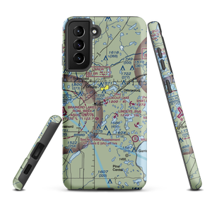 Lookout Lake Seaplane Base (10MN) VFR Sectional Samsung Phone Case