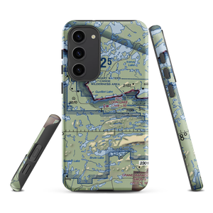 Loon Lake Seaplane Base (83MN) VFR Sectional Samsung Phone Case