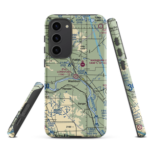 Lorentzen Airport (3NA2) VFR Sectional Samsung Phone Case