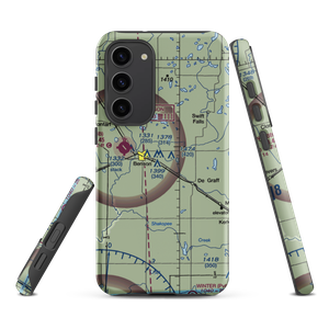 Lorenz Airport (MN11) VFR Sectional Samsung Phone Case