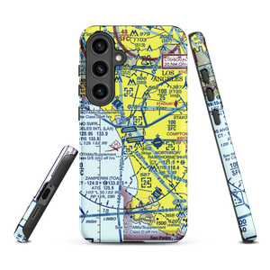 Los Angeles International Airport (LAX) VFR Sectional Samsung Phone Case