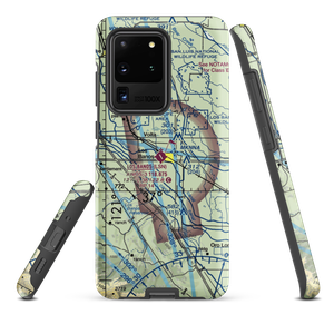 Los Banos Municipal Airport (LSN) VFR Sectional Samsung Phone Case