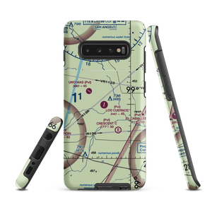 Los Cuernos Ranch Airport (XA08) VFR Sectional Samsung Phone Case