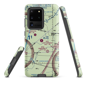 Los Cuernos Ranch Airport (XA08) VFR Sectional Samsung Phone Case