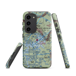 Lost Bridge Village Airport (40AR) VFR Sectional Samsung Phone Case