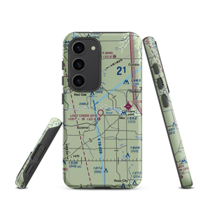 Lost Creek Airport (5Y4) VFR Sectional Samsung Phone Case