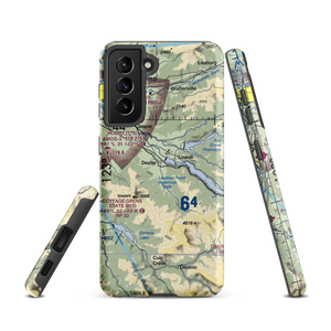 Lost Creek Airport (82OR) VFR Sectional Samsung Phone Case