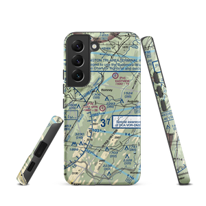 Lost Mountain Airport (WV06) VFR Sectional Samsung Phone Case