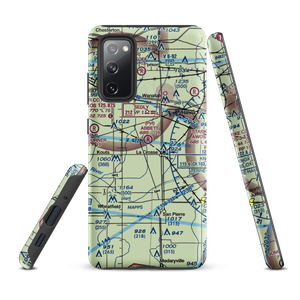 Lou Abbett Farms Airport (II18) VFR Sectional Samsung Phone Case