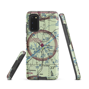 Louisville Winston County Airport (LMS) VFR Sectional Samsung Phone Case