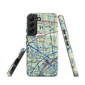 Low and Slow Airport (2IL6) VFR Sectional Samsung Phone Case
