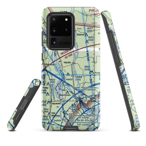 Low and Slow Airport (2IL6) VFR Sectional Samsung Phone Case