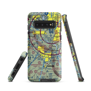 Low Pass Airport (4OK4) VFR Sectional Samsung Phone Case